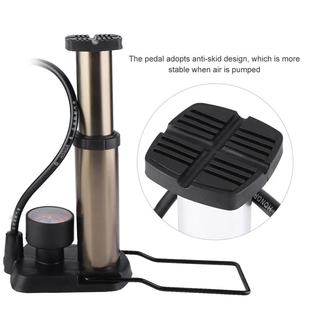 Велосипедный ножной насос надувной аккумулятор электрический мотоцикл легкий и