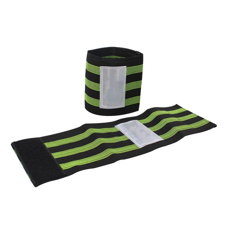 Светоотражающие ремни на щиколотку для бега велосипедные брюки клипсы