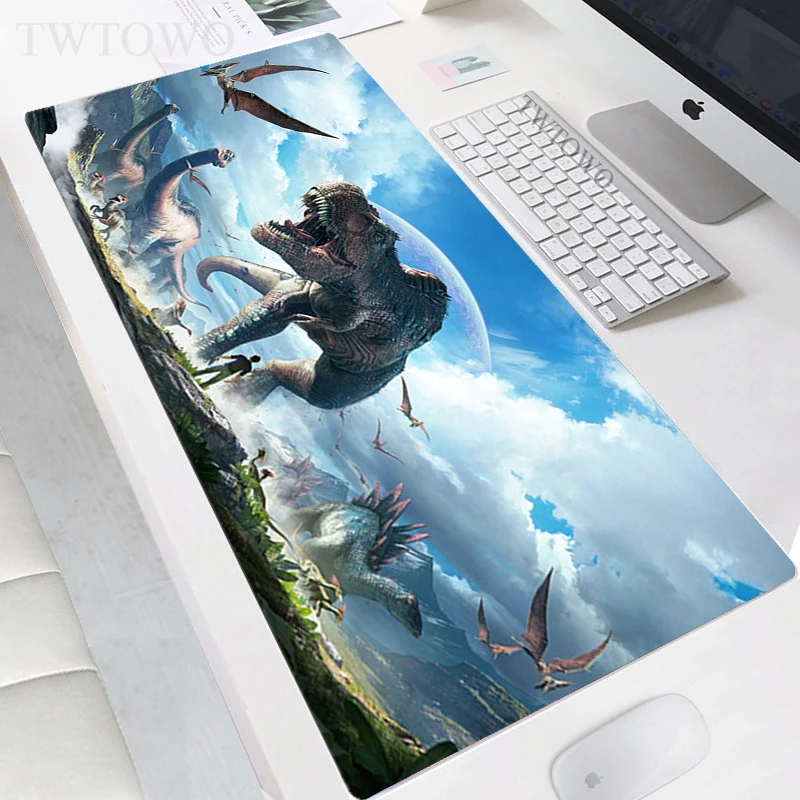 

Mousepad Computer XXL Large Desk Mats MousePads Mouse Mat Ark Survival Evolved Gamer Soft Natural Rubber Mouse Mat Table Mat
