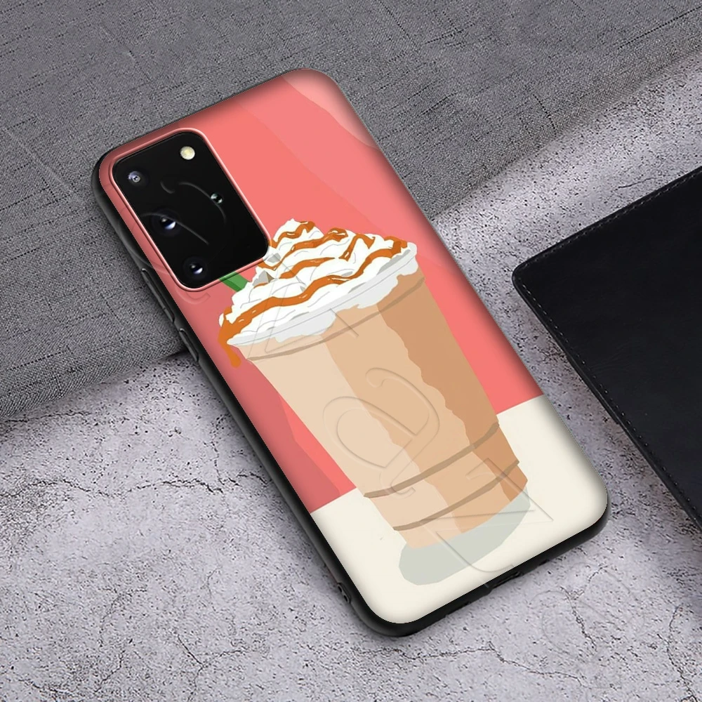 Coffee Cup Case for Samsung Note 10 S6 S7 S8 S9 S10 S10e S20 ultra A71 A51 A81 A91 M10 M20 M30 Lite Edge Plus | Мобильные телефоны