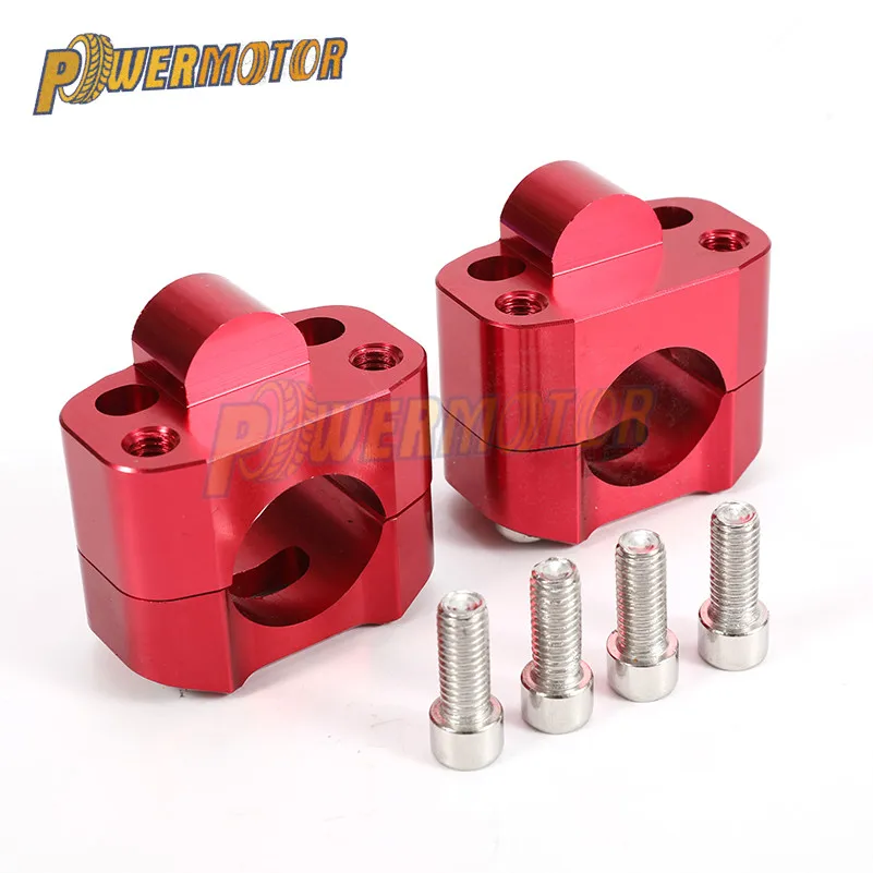 Мотоциклетные универсальные алюминиевые хомуты на Руль с ЧПУ 1/8 дюйма 28 мм