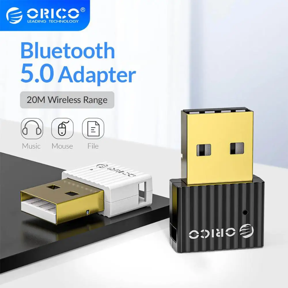 ORICO USB Bluetooth Dongle Adapter 4.0 5.0 для ПК, динамиков, мыши, ноутбука, мини-беспроводной аудио-приемник/передатчик.