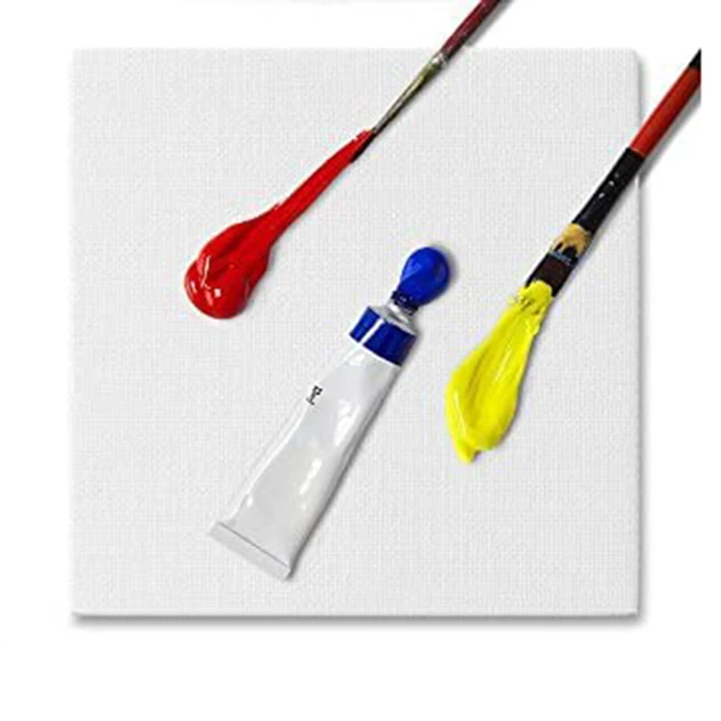 12 шт. белые пустые художественные доски мини растягивающаяся художественная