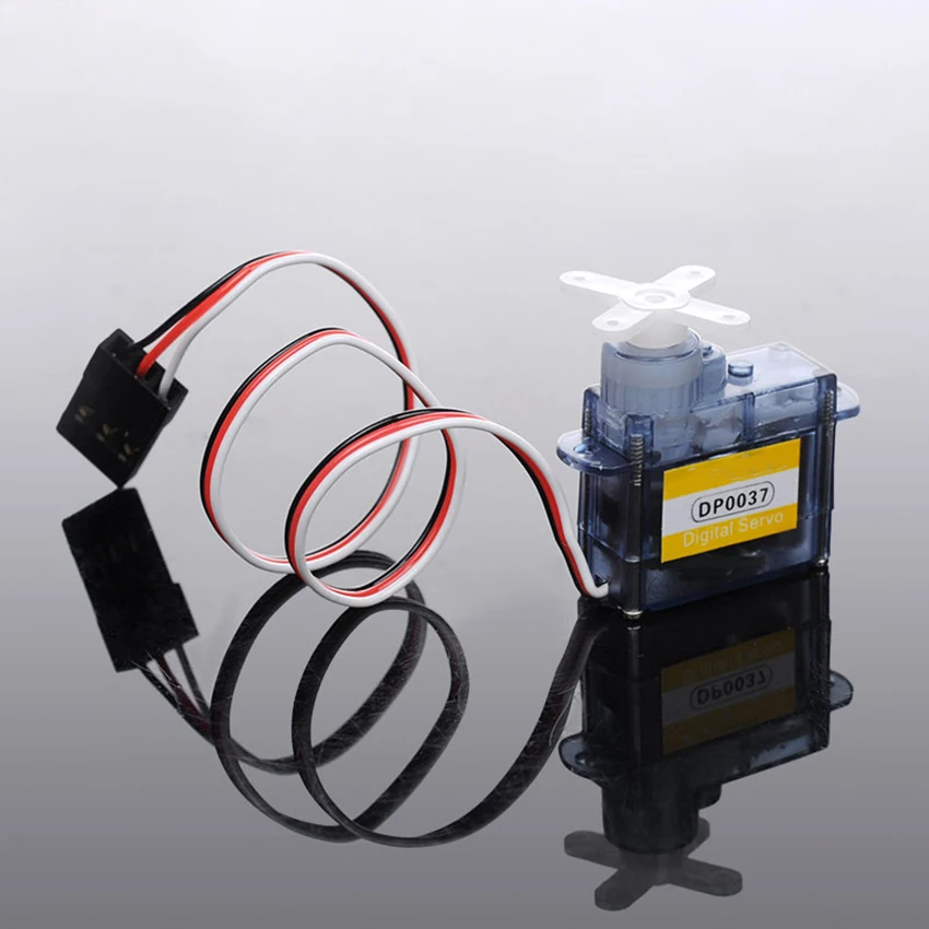 3,7g мини-сервомотор с пластиковой шестерней без сердечника 4. 8 в-6. 0 в 0. 9kg.cm-1. Микро Серводвигатель DP0037, рулевой механизм для радиоуправляемой модели, 0 кг/см