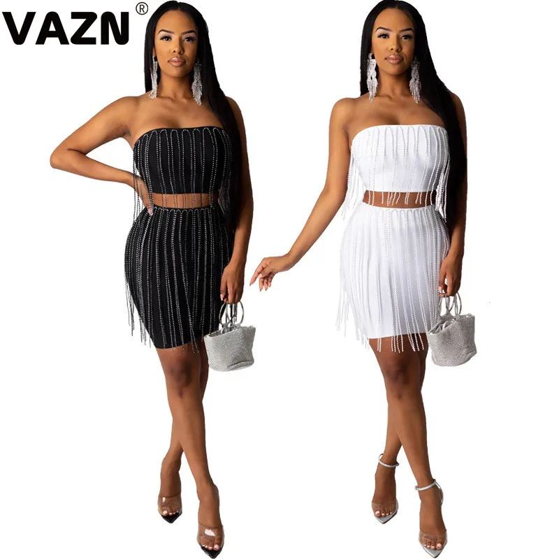 Белое и черное летнее пляжное женское сексуальное 2019 комплект без рукавов из 2