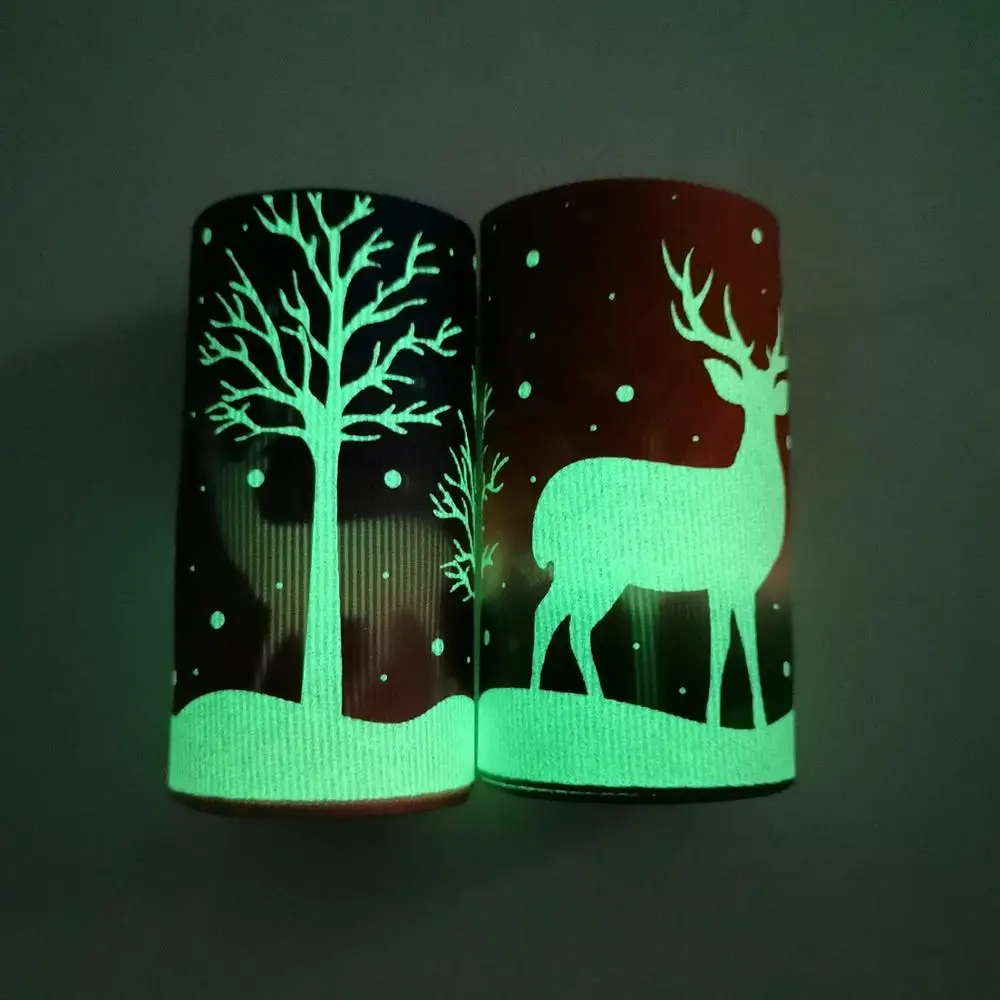 3 '྇ мм популярная светящаяся чернильная лента светится в темноте 25/50/100 ярдов