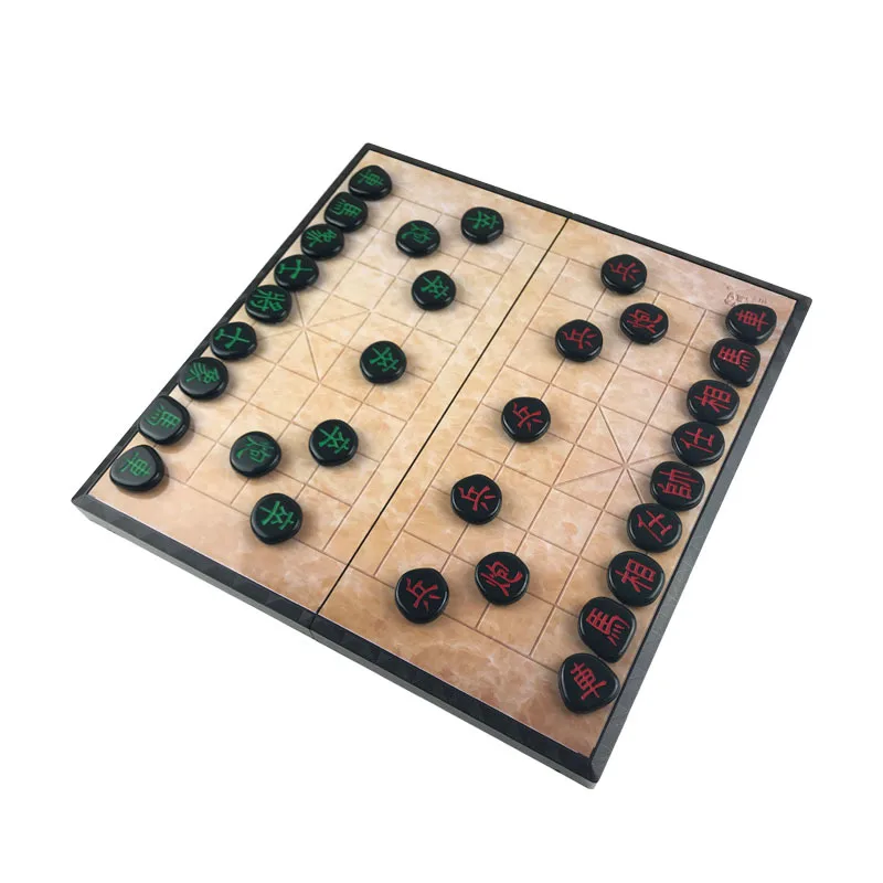 Набор Магнитных китайских шахматных игр складная шахматная доска пластиковые