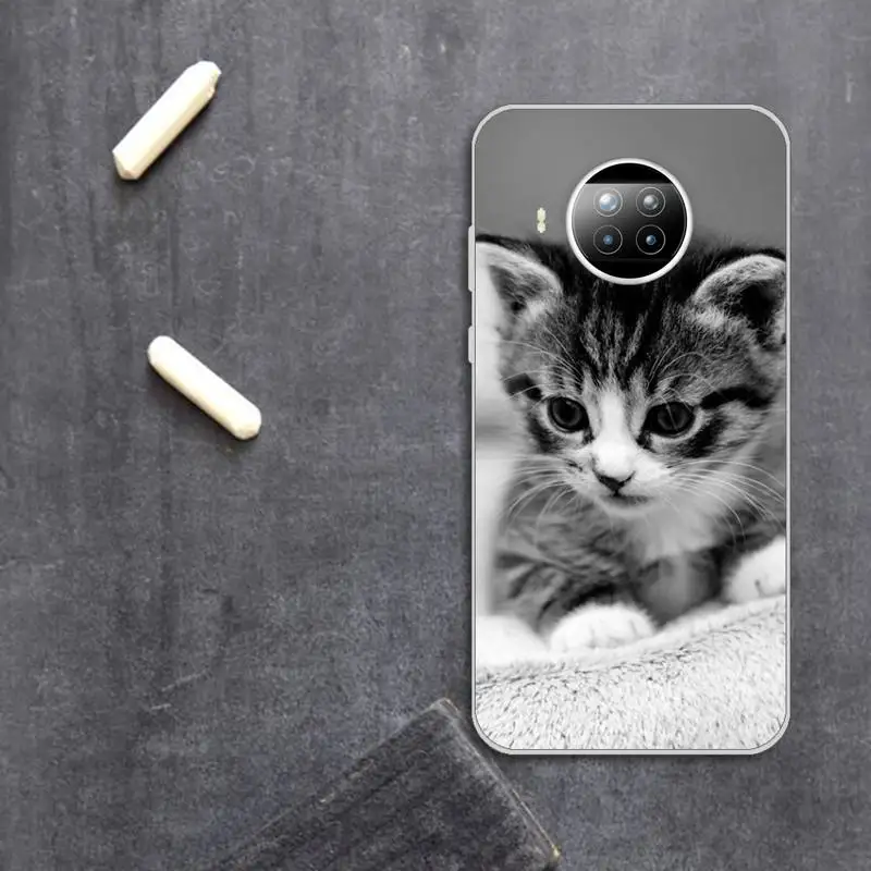 

Phone Case For Redmi Xiaomi note 10 t 8 9 pro lite 11 Cat animal cute daisy flower car aesthetics pattern