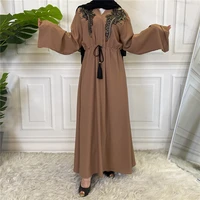 middle eastern muslim women long skirt dubai arab ramadan long skirt printed belt kaftan long skirt french canadian costume