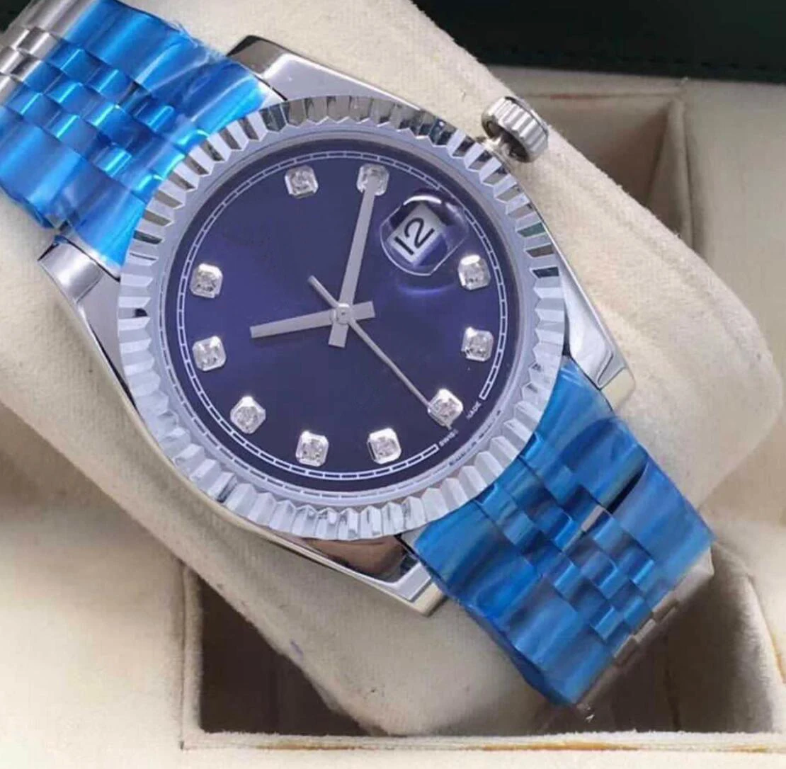 

Luxury Watch Men 40mm Stainless Steel Automatic Movement Mens Auto Watches Male Luminous Wristwatch for Men