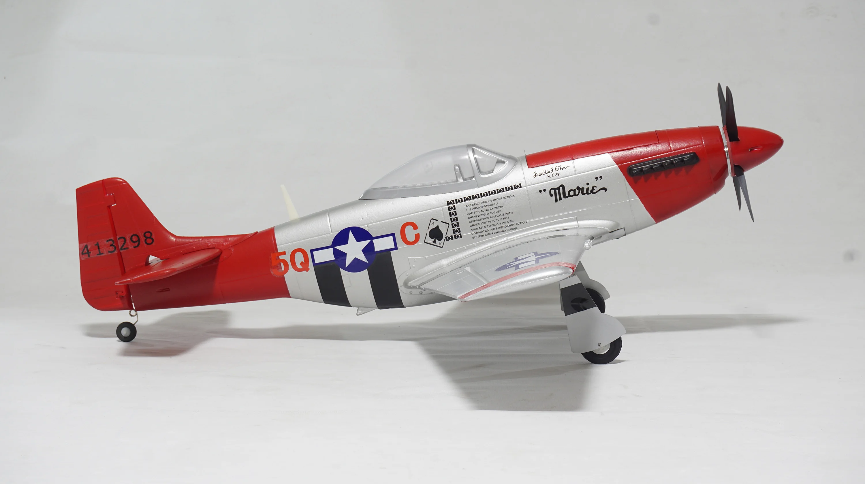 PNP версия самолет P 51 RC EPO фиксированное крыло с вытягивающим шасси