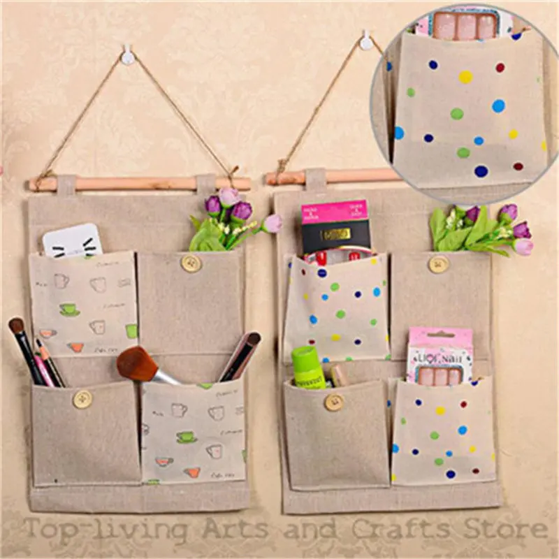 Чехол для хранения с рисунком птичьей клетки 4 отделения|Сумки вещей| |