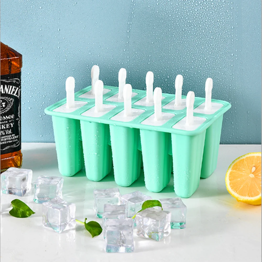 

4/6 Cavity Ice Cream Mold Popsicle Silicone Molds Diy Homemade Fruit Juice Purees Yogurt Pudding Dessert Ice Lolly Tray Mould