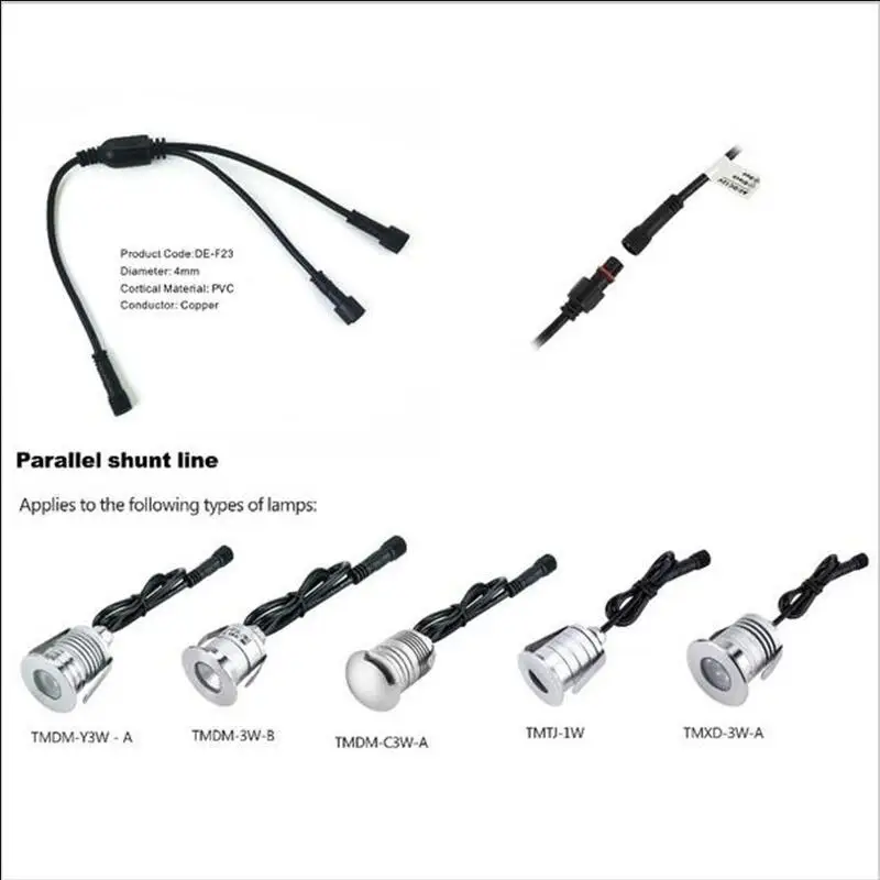 2 контактный водонепроницаемый коннектор адаптер винтовой замок электрический