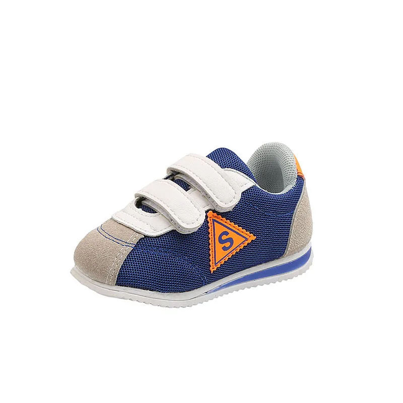 

Fashion Kids Casual Shoes Outdoor Breathable Lightweight Boys Footwear Quality Comfortable Anti-skid Children Sneakers E721