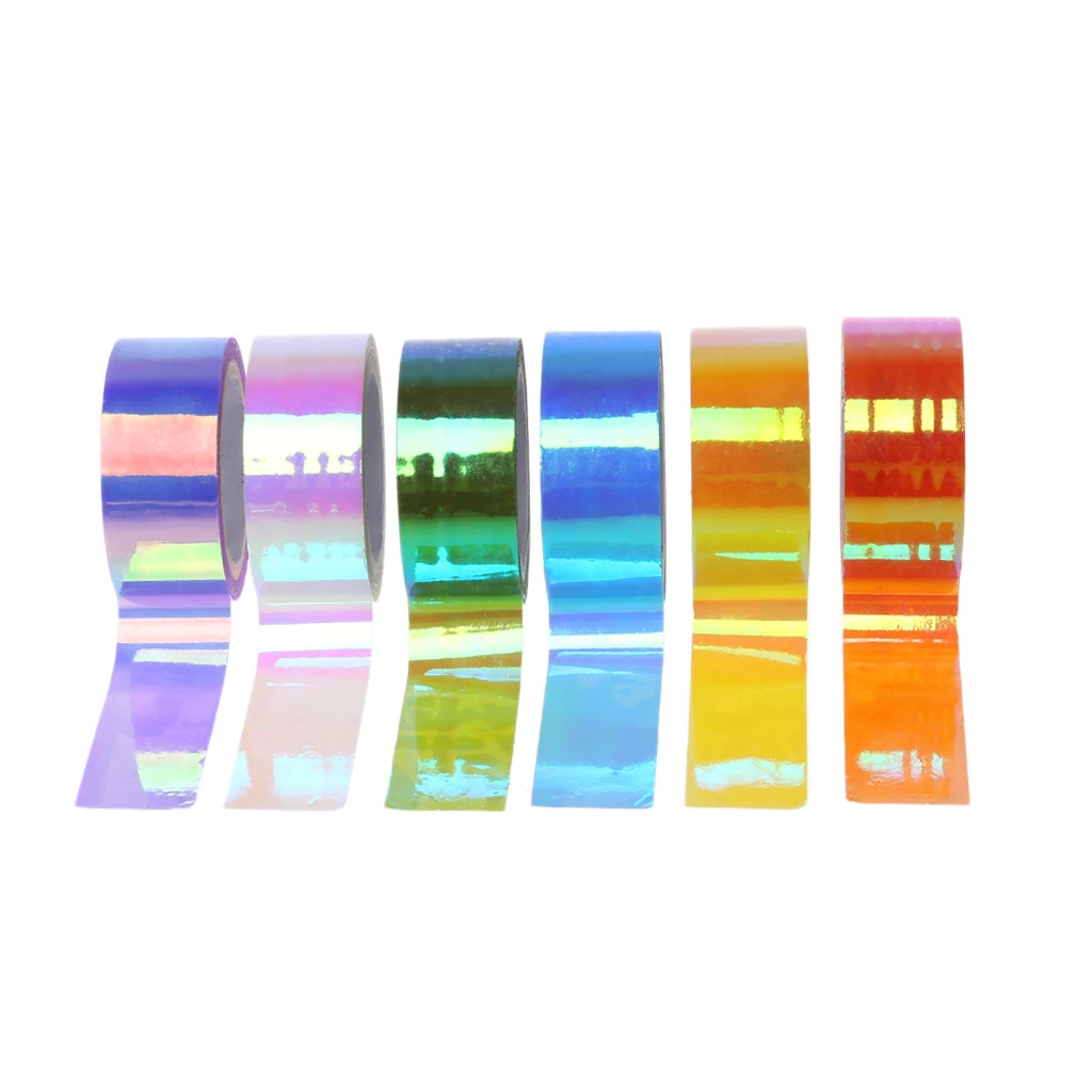 Ритмическая гимнастика украшения голографическая RG призматический лента с