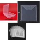 Набор, прозрачная переносная сумка и коробка для хранения металлических штампов, для хранения штампов, принадлежности для скрапбукинга, новинка 2021