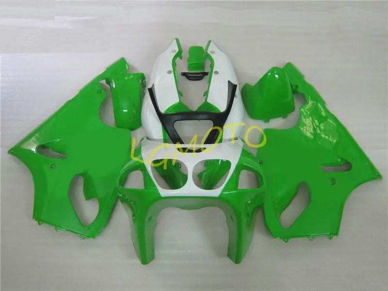 

Body kits for green and white KAWASAKI Ninja ZX7R 1996 1997-1998-2002 2003 fairings bodywork ZX 7R 96-97-98-99-00-01-02-03