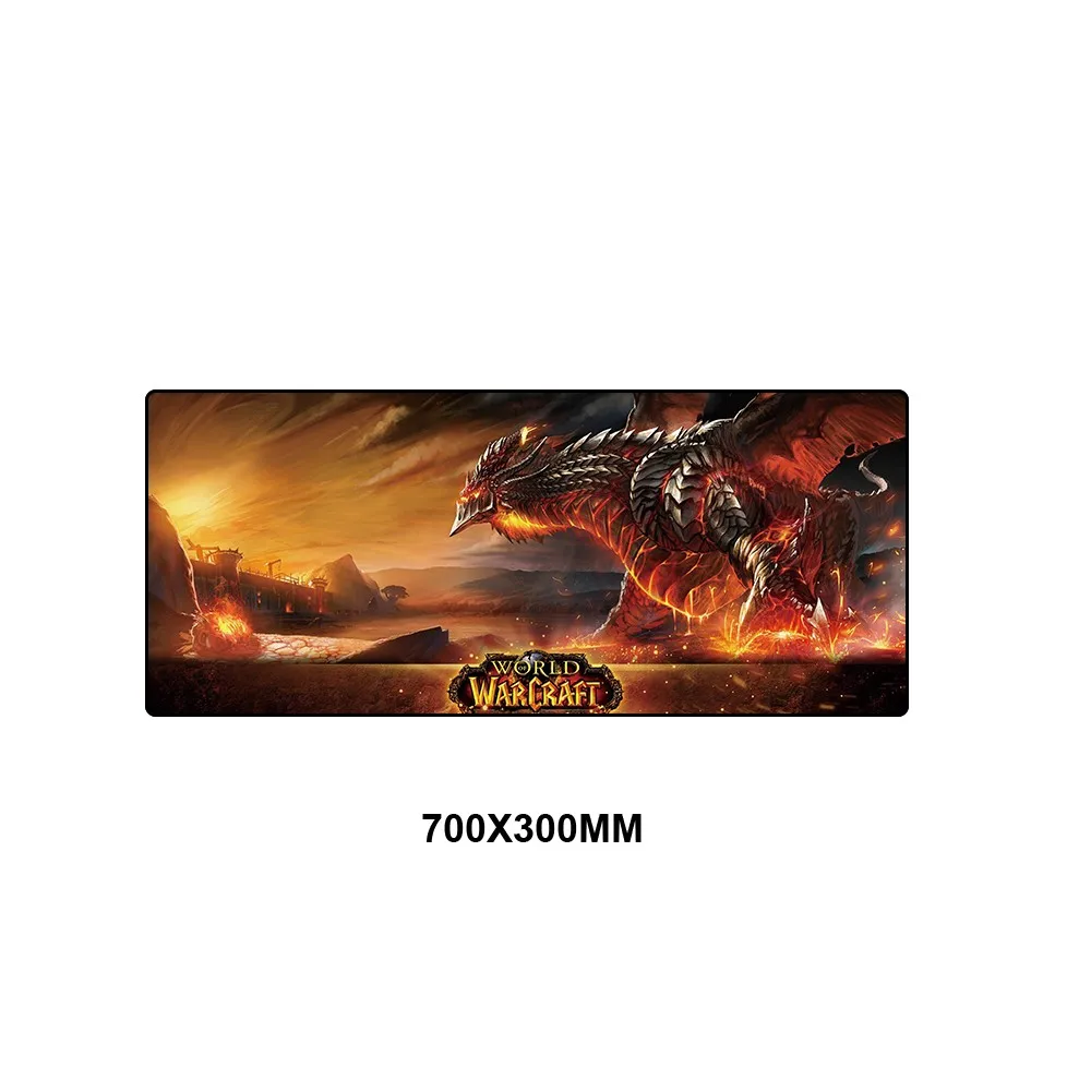 Игровой коврик для мыши 70X30 см для World of Warcraft, коврик для мыши, большой размер XL, коврик для мыши с клавиатурой, для игрового ноутбука, резиновый коврик для компьютера, ПК, скоростной коврик - Цвет: MSSJ-RW020
