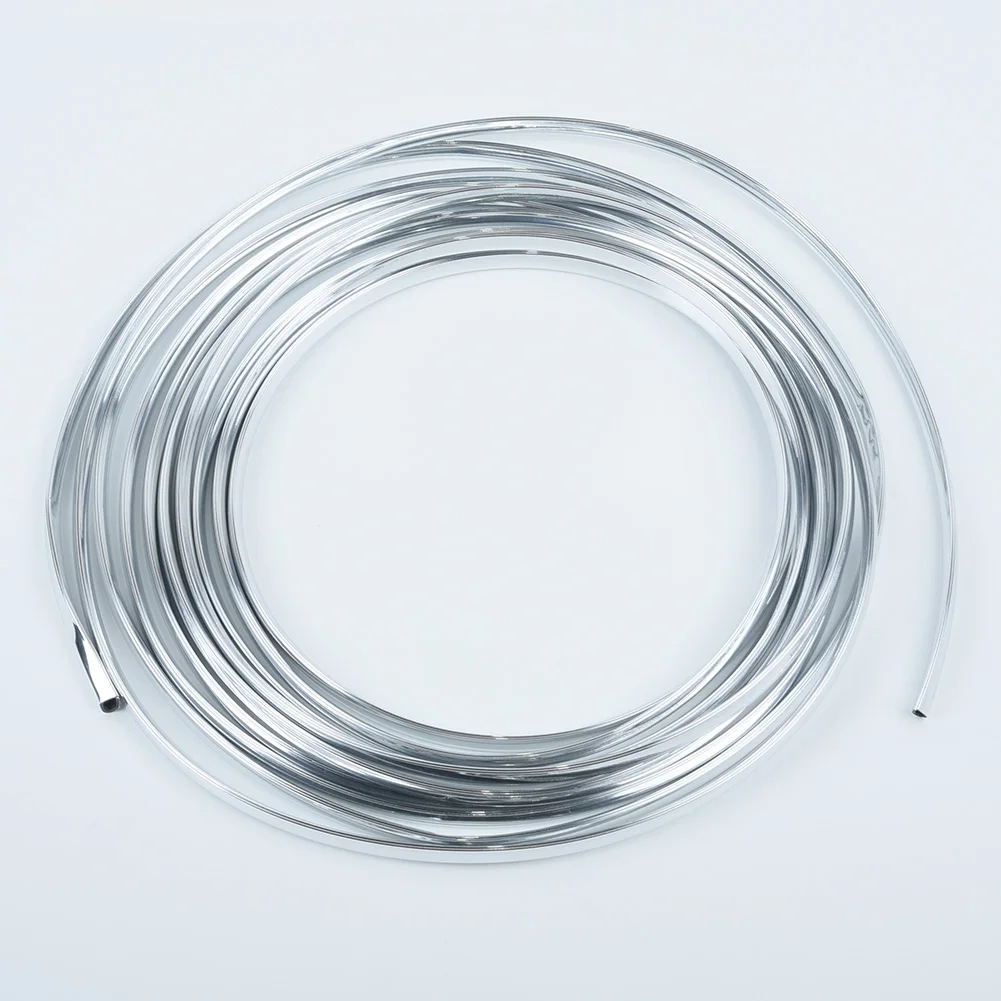 6 м формовочная полоса для автомобильной двери края универсальные серебряные