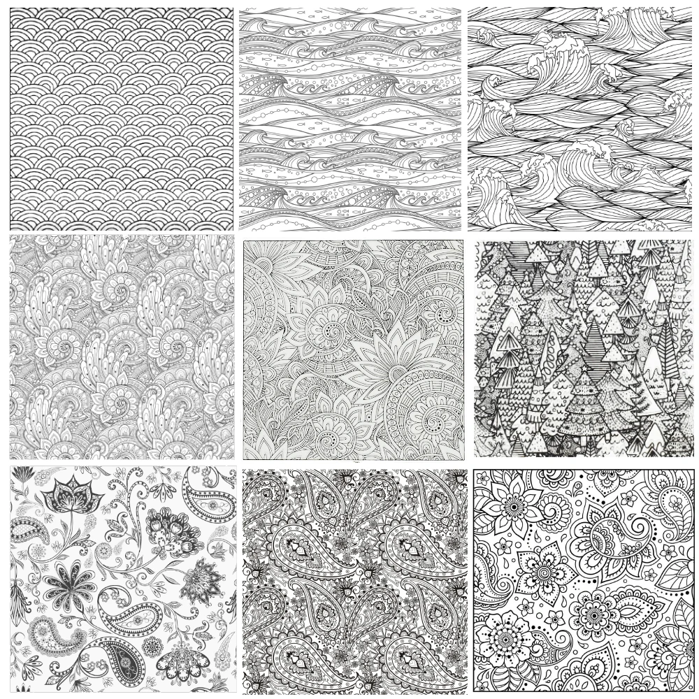 

29 Design Pattern Clay Texture Stamp Sheet Designer DIY Polymer Clay Jewelry Making Emboss Impression Mat Pottery Tools 13x13cm