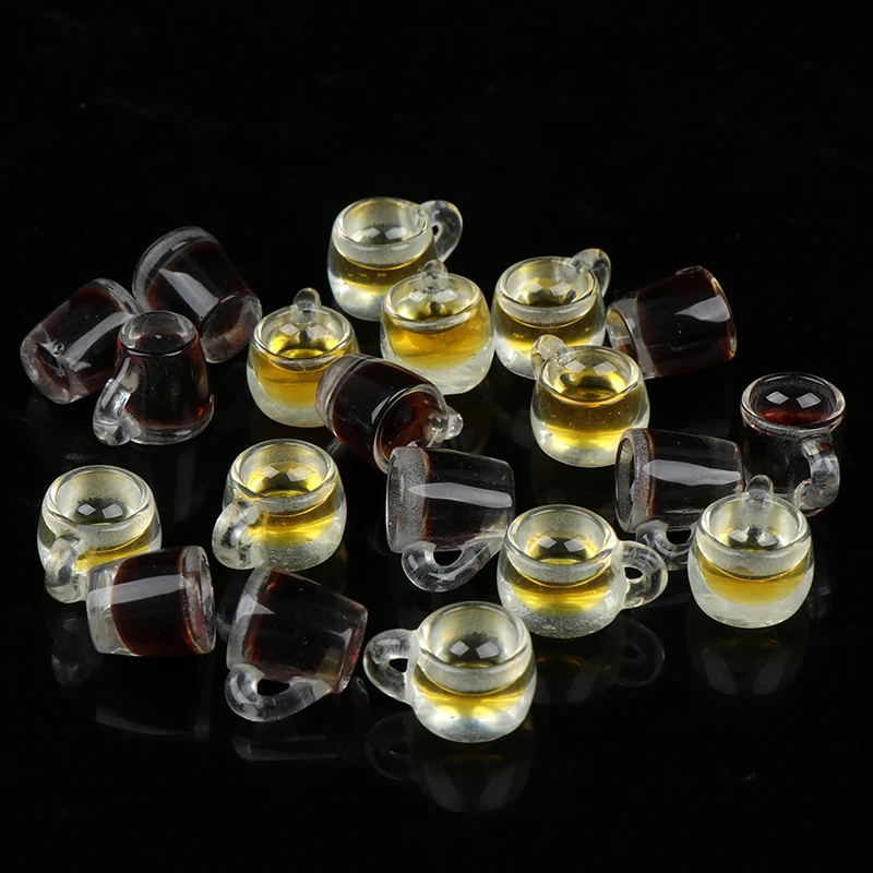 10 шт./компл. кукольный домик мини-кружка для пива модель напитков реквизит