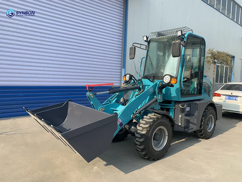 SYNBON Новый мини фронтальный погрузчик фермы садовый вес нагрузки 8000 кг |