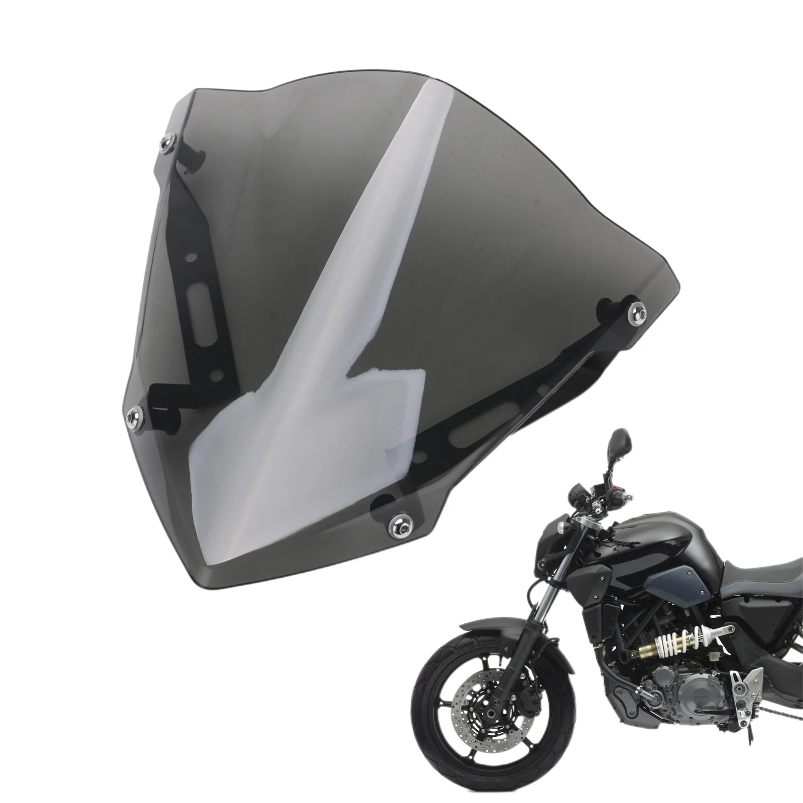

ПВХ защита для лобового стекла мотоцикла для езды на ветровом стекле, ветрозащитный экран для мотоцикла, ветроотражатель для YAMAHA MT-07 2018-2020