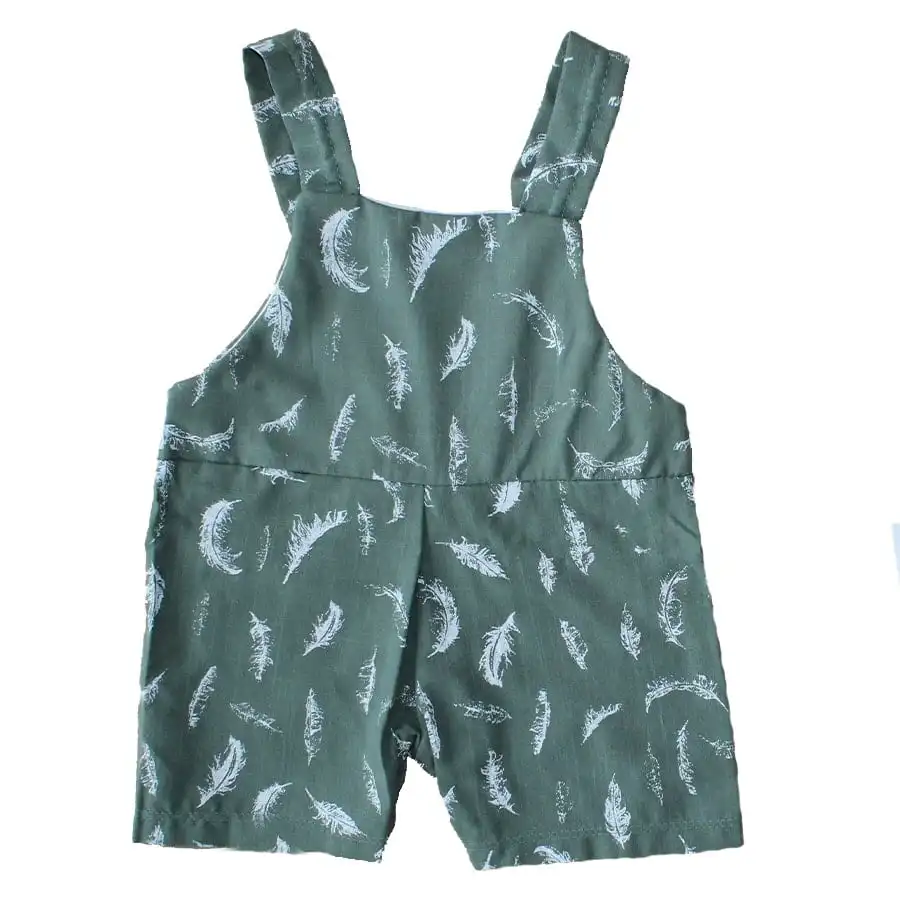 

Green Boys Printed White Short Sleeve Badili Slopet Suit