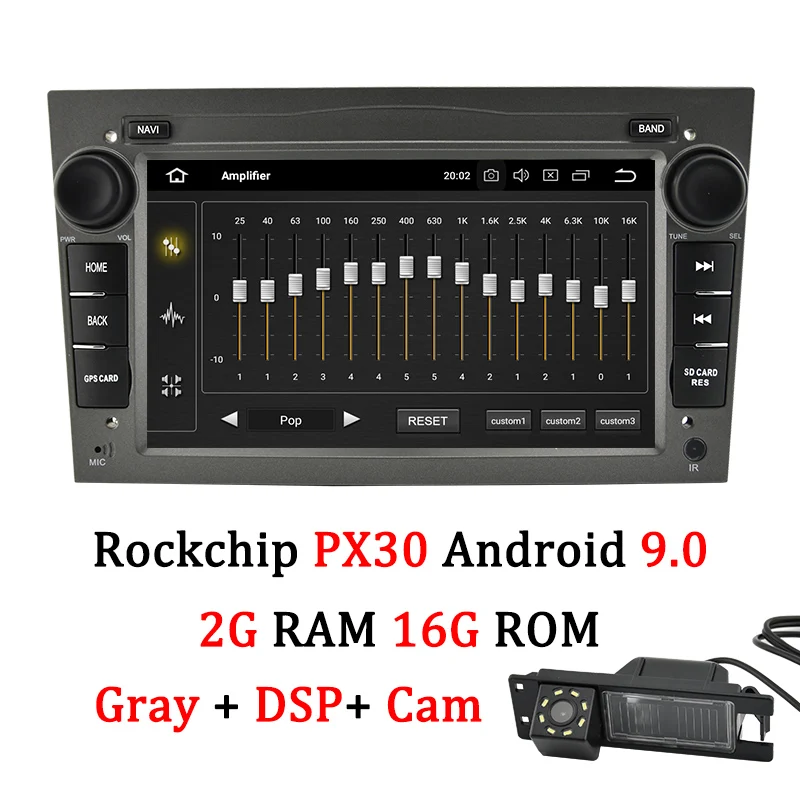 PX30 DSP Gray Cam Автомобильный DVD gps навигатор AUTOTOP 2Din Opel для Opel Antara Vauxhall Meriva Vectra Opel Astra H Радио USB Bluetooth Автомобильный мультимедийный - Цвет: PX30 DSP Gray Cam