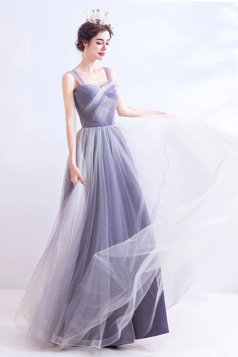 New light purple sweat lady girl women princess prom evening dress banquet party ball gown free shipping | Свадьбы и торжества