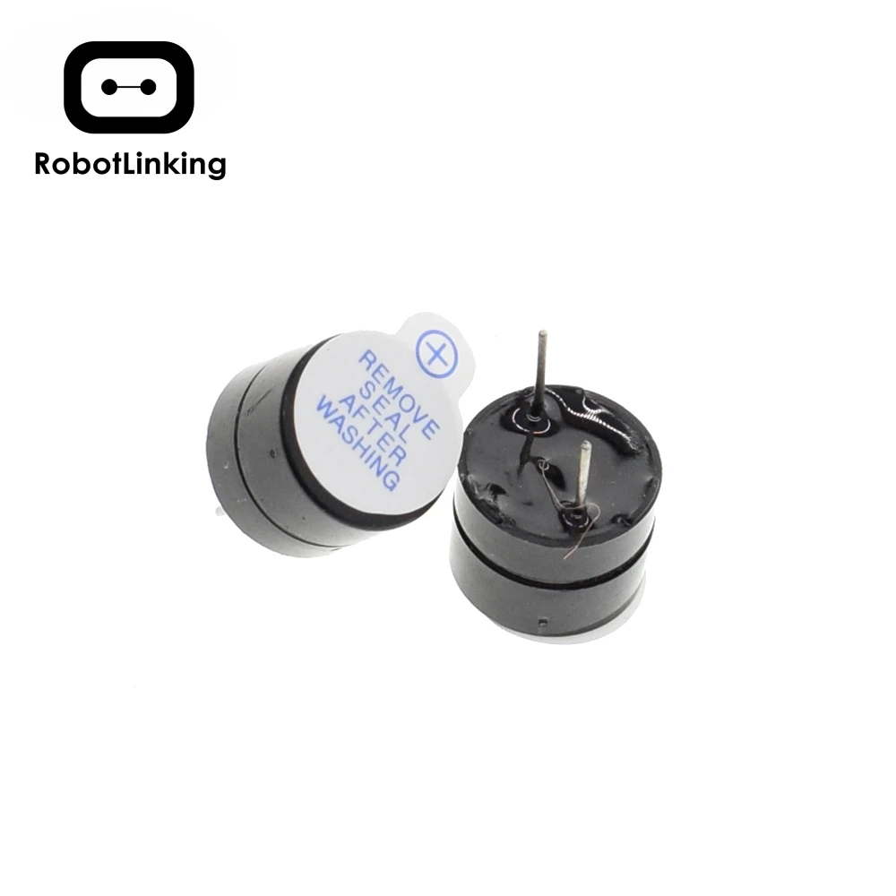 New Arrival 10pcs 5v Active Buzzer Magnetic Long Continous Beep Tone 12*9.5mm | Integrated Circuits