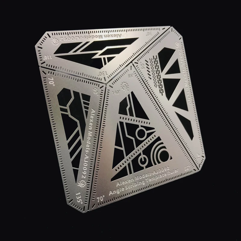 Gundam Armor Edge гравировка помощи линейка 4в1 угол фиксированный шаблон измерения