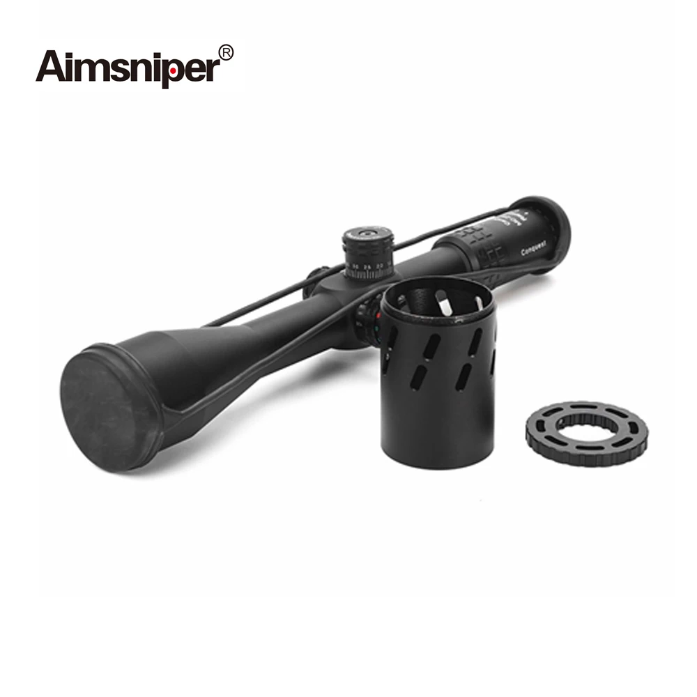 Hunting 5-25x50 FFP Rifle Spotting Scope Tactical Optics Sight Riflescope Red Green Reticle Side Parallax Adjust For Airsoft Gun | Спорт и