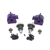 2 sets differential and gear box for wltoys 144001 144002 114 4wd 124018 124019 high speed racing rc car vehicle models parts