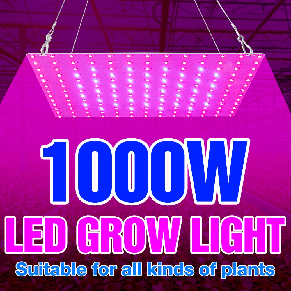 

1000W Phytolamps LED Plant Light Growing Quantum Board 220V Full Spectrum Grow Tent 1500W Fito Lamps Greenhouse Hydroponic Bulbs