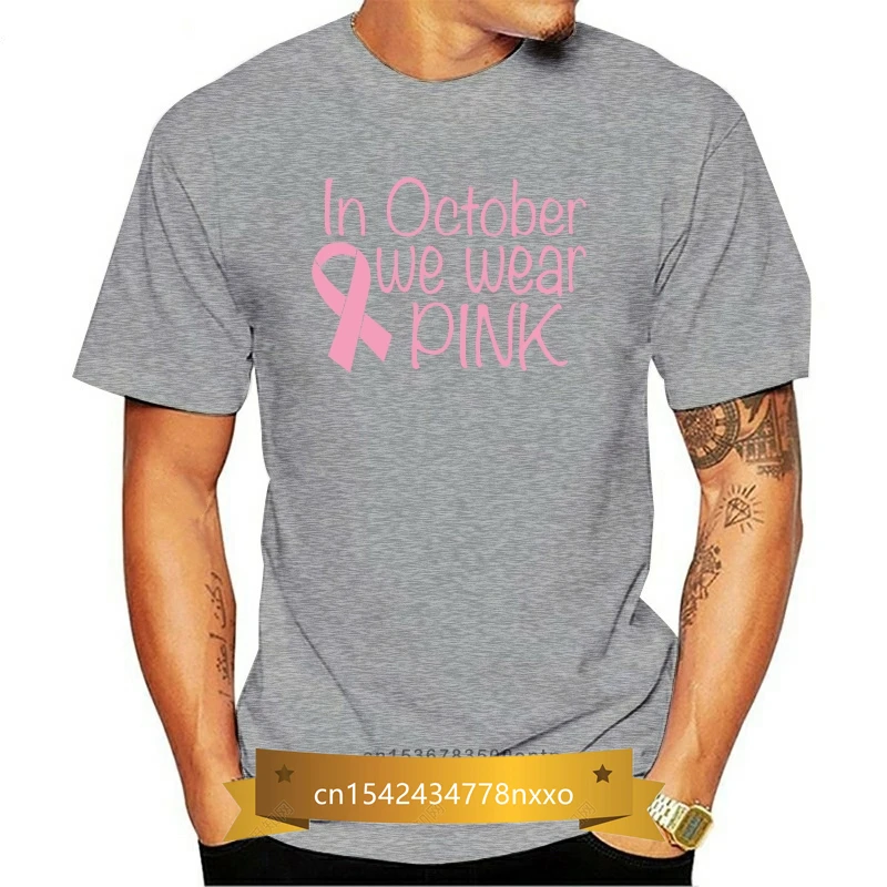 

Pink In October We Wear Pink T-shirt Breast Cancer Awareness Shirts