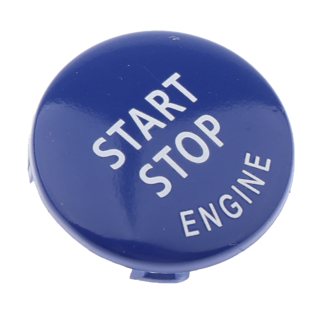 Авто углеродное волокно автомобильный Стайлинг кнопка запуска наклейка авто