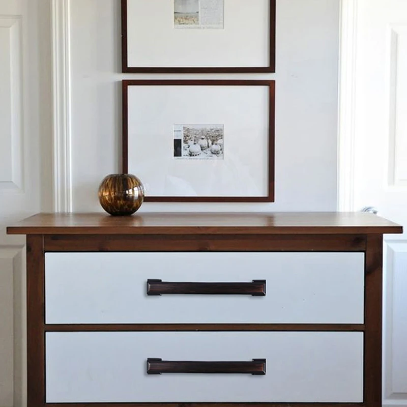 ВМ квадратный Американский ручка желтого цвета бронзы из красной цинкового