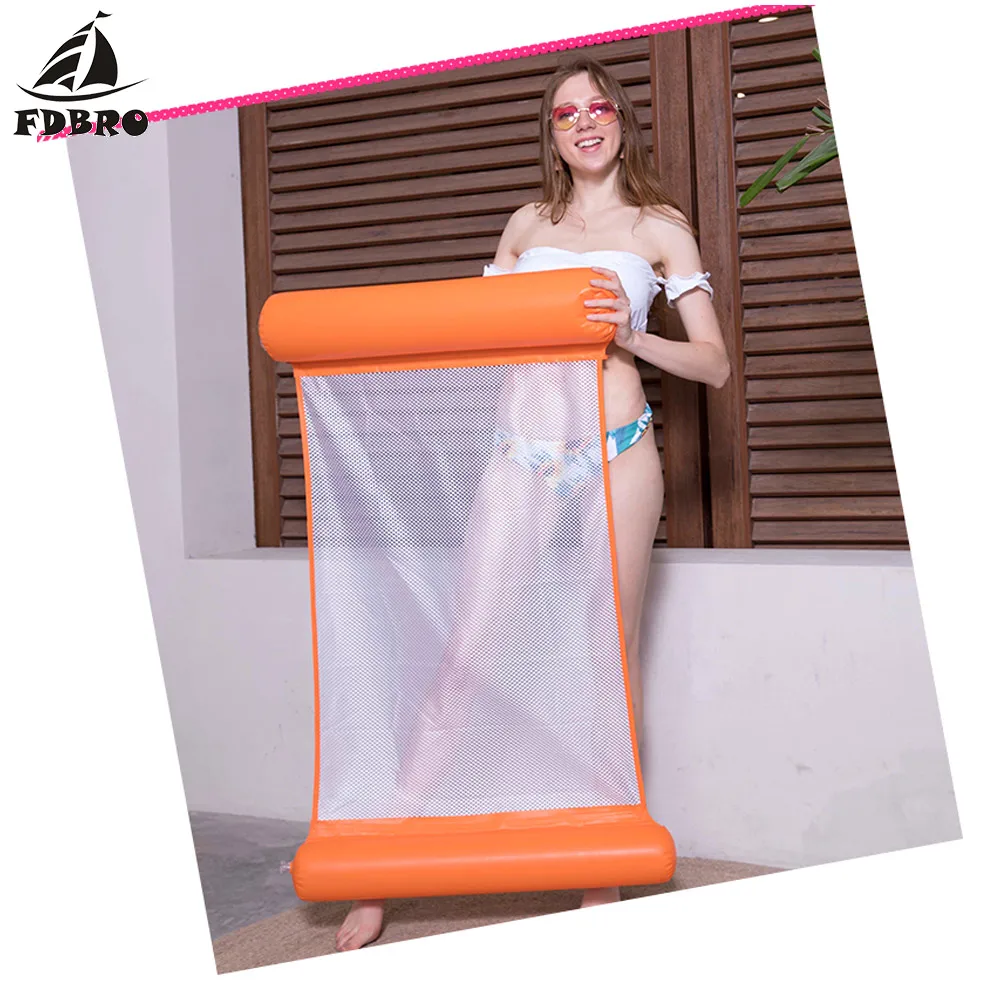 FDBRO новое кресло гамак для воды надувная плавающая кровать плавательный бассейн