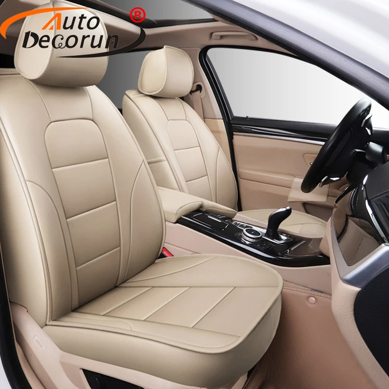 Автомобильные чехлы AutoDecorun из яловой кожи для Mercedes Benz GLC200 купе GLC 300 220d 250d сидений