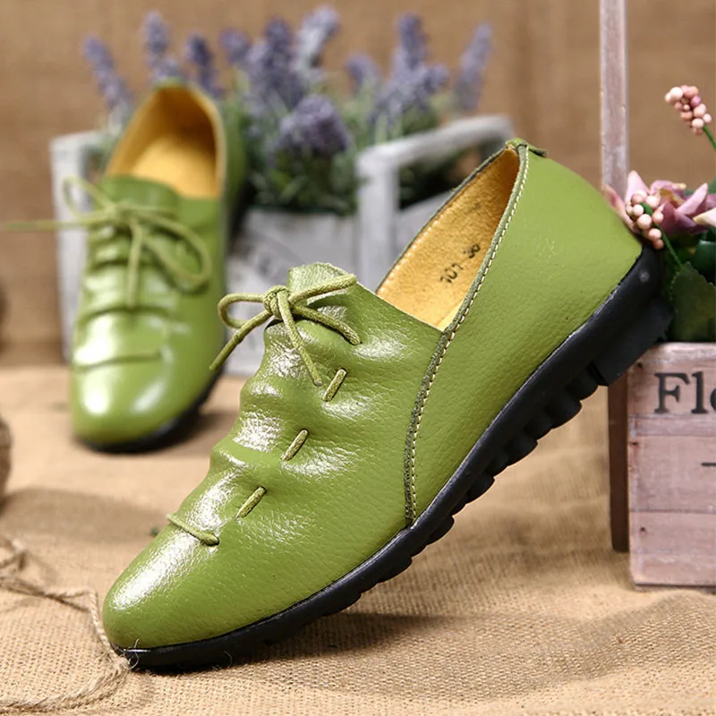 Женская обувь на плоской подошве Зимняя из натуральной кожи Женские лоферы