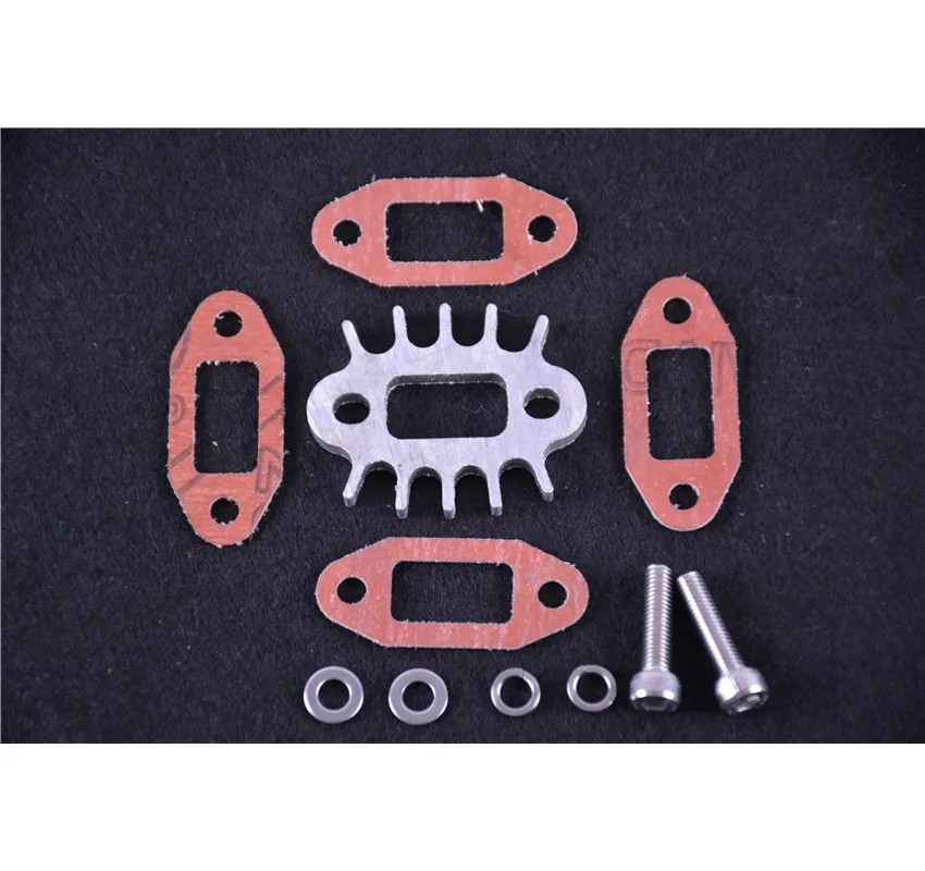 Комплект прокладок радиатора для 2-тактного двигателя 29cc 32cc 35cc подходит 1/5 LOSI KM ROFUN
