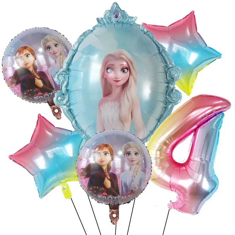 

Фольгированные шары Disney Frozen Эльза для девочки