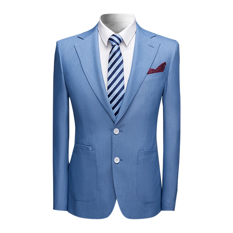 Мужские деловые смокинги с двумя пуговицами и принтом 2 предмета | Мужская одежда