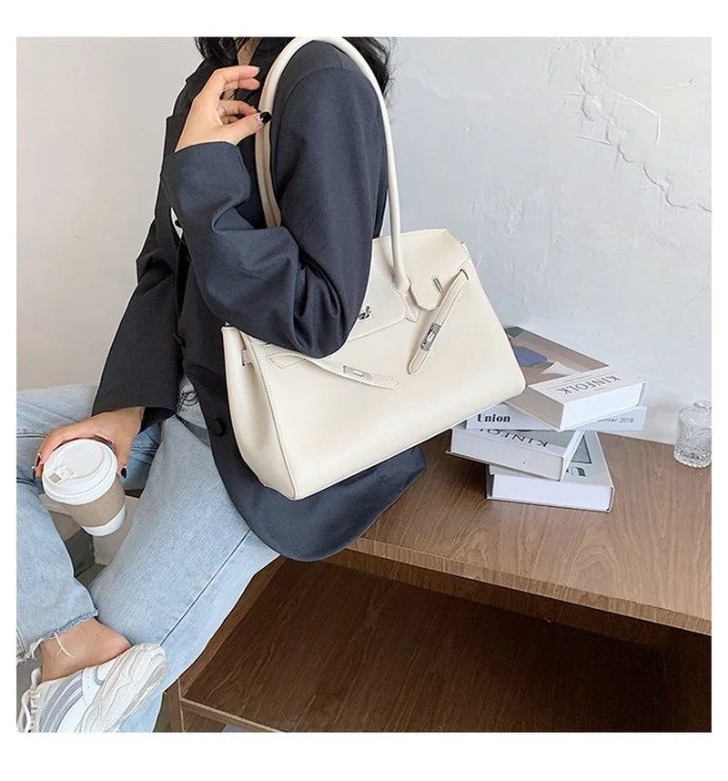 

2020 New Platinum Bag Large Capacity Shoulder Bag Women's Fashion Large Capacity Bag Women's Shoulder Bag