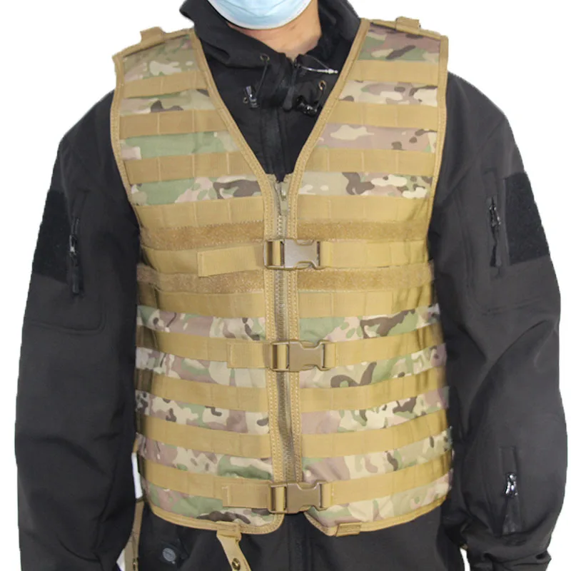 

Military Tactical Vest Molle Assault Plate Carrier Airsoft Vest Adjustable Lightweight Mesh Vest Paintball CS Hunting Gear