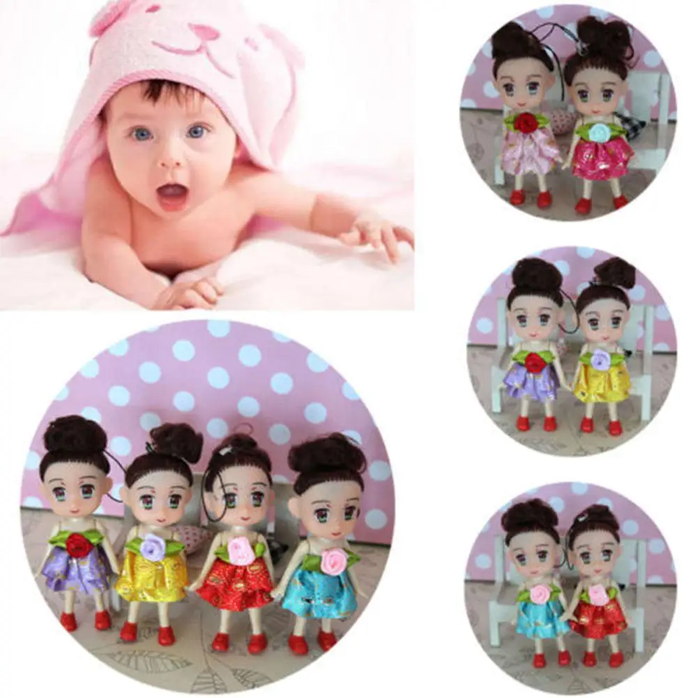 10cm Cute Fashion Doll Key Chain Ring Handbag Hanging Pendent Decor Accessories | Игрушки и хобби