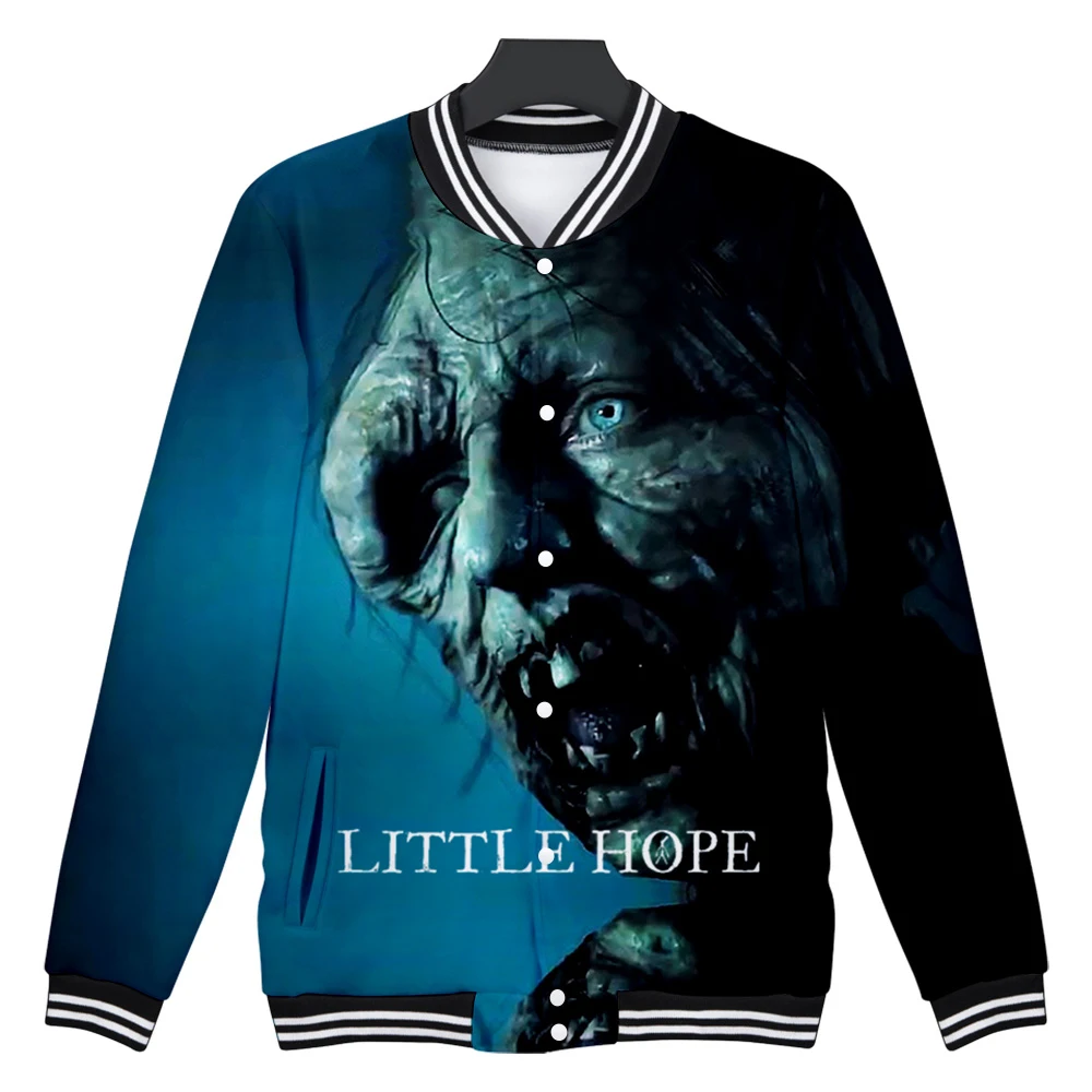 Модная бейсбольная куртка The Dark Pictures Anthology Little Hope 3D классная повседневная в стиле