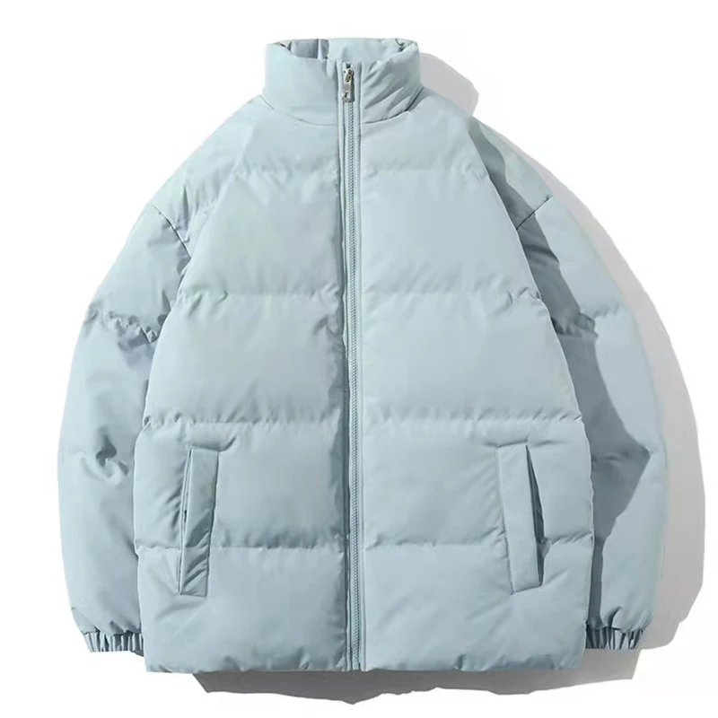 Man Jacket Parkas 2021 Winter Male Jacket Thicken Warm Coat Men's Jackets Solid Black Parka Fashion New Streetwear Oversized 6XL